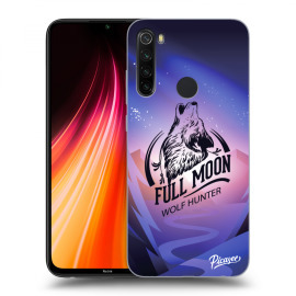 Picasee Silikónový čierny obal pre Xiaomi Redmi Note 8T - Wolf