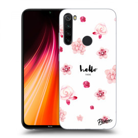 Picasee Silikónový čierny obal pre Xiaomi Redmi Note 8T - Hello there