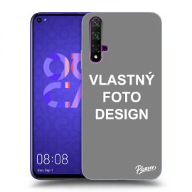 Picasee Silikónový prehľadný obal pre Huawei Nova 5T - Vlastný design/motiv