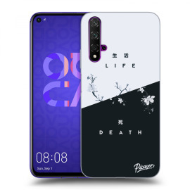 Picasee Silikónový prehľadný obal pre Huawei Nova 5T - Life - Death