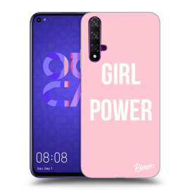 Picasee Silikónový prehľadný obal pre Huawei Nova 5T - Girl Power