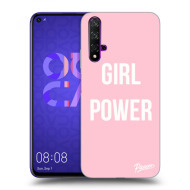 Picasee Silikónový prehľadný obal pre Huawei Nova 5T - Girl Power - cena, porovnanie