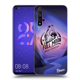 Picasee Silikónový prehľadný obal pre Huawei Nova 5T - Wolf