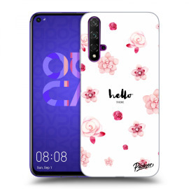 Picasee Silikónový prehľadný obal pre Huawei Nova 5T - Hello there