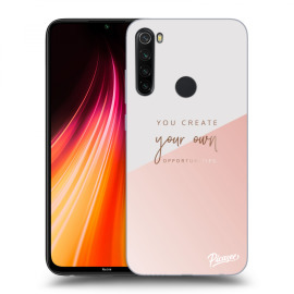 Picasee Silikónový prehľadný obal pre Xiaomi Redmi Note 8T - You create your own opportunities