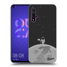 Picasee Silikónový prehľadný obal pre Huawei Nova 5T - Astronaut