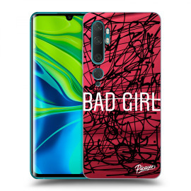 Picasee Silikónový čierny obal pre Xiaomi Mi Note 10 (Pro) - Bad girl