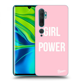 Picasee Silikónový čierny obal pre Xiaomi Mi Note 10 (Pro) - Girl Power