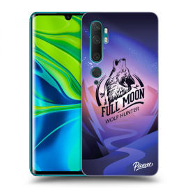 Picasee Silikónový čierny obal pre Xiaomi Mi Note 10 (Pro) - Wolf