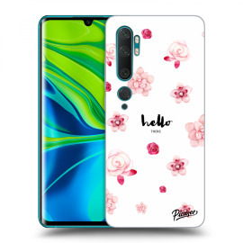 Picasee Silikónový čierny obal pre Xiaomi Mi Note 10 (Pro) - Hello there