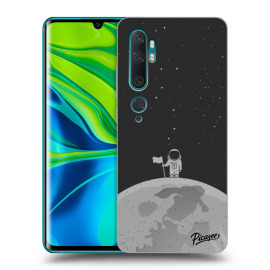 Picasee Silikónový prehľadný obal pre Xiaomi Mi Note 10 (Pro) - Astronaut