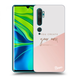 Picasee Silikónový prehľadný obal pre Xiaomi Mi Note 10 (Pro) - You create your own opportunities