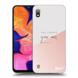 Picasee Silikónový prehľadný obal pre Samsung Galaxy A10 A105F - You create your own opportunities