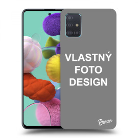 Picasee Silikónový čierny obal pre Samsung Galaxy A51 A515F - Vlastný design/motiv