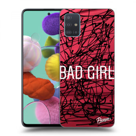 Picasee Silikónový čierny obal pre Samsung Galaxy A51 A515F - Bad girl