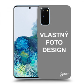 Picasee Silikónový prehľadný obal pre Samsung Galaxy S20 G980F - Vlastný design/motiv