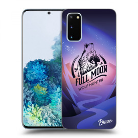 Picasee Silikónový prehľadný obal pre Samsung Galaxy S20 G980F - Wolf