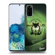 Picasee Silikónový čierny obal pre Samsung Galaxy S20 G980F - Wolf life - cena, porovnanie