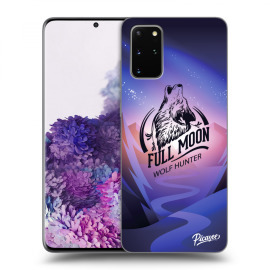 Picasee Silikónový čierny obal pre Samsung Galaxy S20+ G985F - Wolf