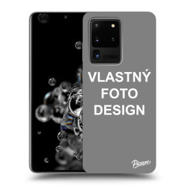 Picasee Silikónový prehľadný obal pre Samsung Galaxy S20 Ultra G988F - Vlastný design/motiv