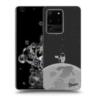 Picasee Silikónový prehľadný obal pre Samsung Galaxy S20 Ultra G988F - Astronaut - cena, porovnanie