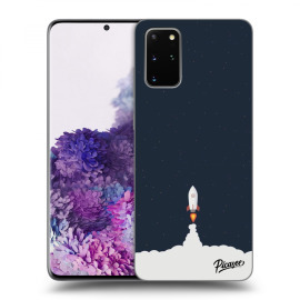 Picasee Silikónový čierny obal pre Samsung Galaxy S20+ G985F - Astronaut 2