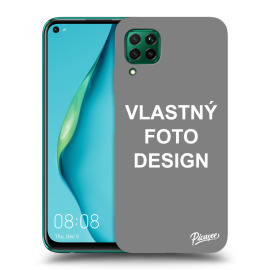 Picasee Silikónový prehľadný obal pre Huawei P40 Lite - Vlastný design/motiv