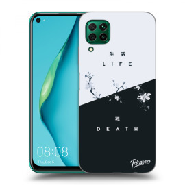 Picasee Silikónový prehľadný obal pre Huawei P40 Lite - Life - Death