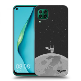 Picasee Silikónový prehľadný obal pre Huawei P40 Lite - Astronaut