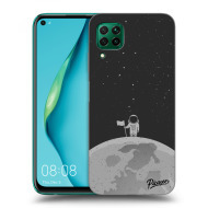 Picasee Silikónový prehľadný obal pre Huawei P40 Lite - Astronaut - cena, porovnanie