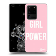 Picasee Silikónový prehľadný obal pre Samsung Galaxy S20 Ultra G988F - Girl Power - cena, porovnanie