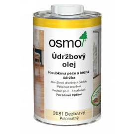 Osmo Color Osmo Údržbový olej 3079 Bezfarebný Matný 10l