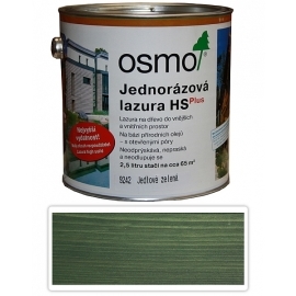 Osmo Color Osmo Jednorázová lazúra na drevo HS plus 9242 Jedľovo zelená 0.75l