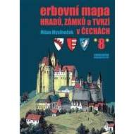 Erbovní mapa hradů, zámků a tvrzí v Čechách 8 - cena, porovnanie