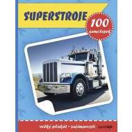 Superstroje - Plakát a 100 samolepek - cena, porovnanie