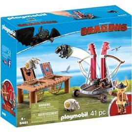 Playmobil 9461 Tlamoun Sopťák s prakom na ovce