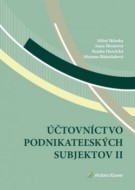 Účtovníctvo podnikateľských subjektov II 2. vydanie - cena, porovnanie