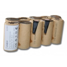 VHBW Gardena 2110, 2150, 2155 12V NI-MH 3000mAh