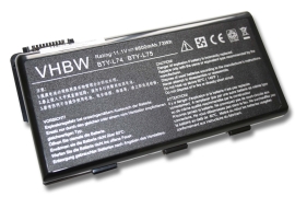 VHBW 3285 MSI BTY-L74, BTY-L75 , 6600mAh Li-Ion - neoriginálna