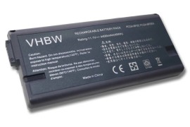 VHBW 1250 SONY VAIO PCG-GR100 4400mAh Li-Ion - neoriginálna