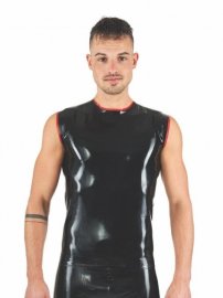 Mister B Rubber Sleeveless T-Shirt