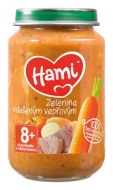 Nutricia Hami Zelenina s duseným bravčovým 200g - cena, porovnanie
