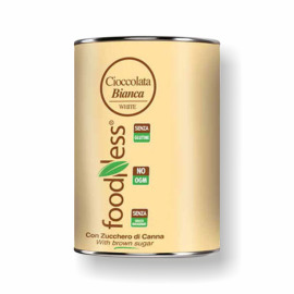 Foodness Horúca čokoláda Biela 500g