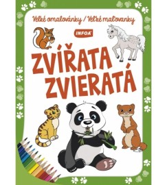 Zvířata/Zvieratá - Veľké maľovanky