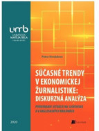 Súčasné trendy v ekonomickej žurnalistike: diskurzná analýza - cena, porovnanie