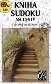 Kniha sudoku na cesty - 4 stupně obtížnosti