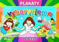 Princezny - Vybarvujeme XL plakáty - cena, porovnanie