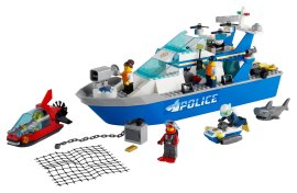 Lego City 60277 Policajná hliadková loď