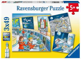 Ravensburger 050888 Astronauti 3x49 dielikov