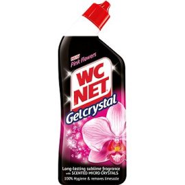 Wc Net Gel Crystal Pink Flowers 750ml